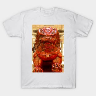 Carvings In Jade - 4 - The Red Dragon © T-Shirt